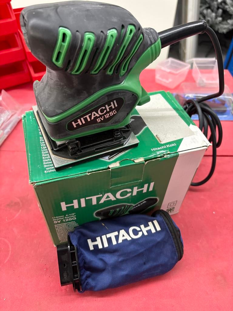 Hitachi SV 12SG schuurmachine, Doe-het-zelf en Verbouw, Nieuw, Hitachi, Hitachi, Vlakschuurmachine