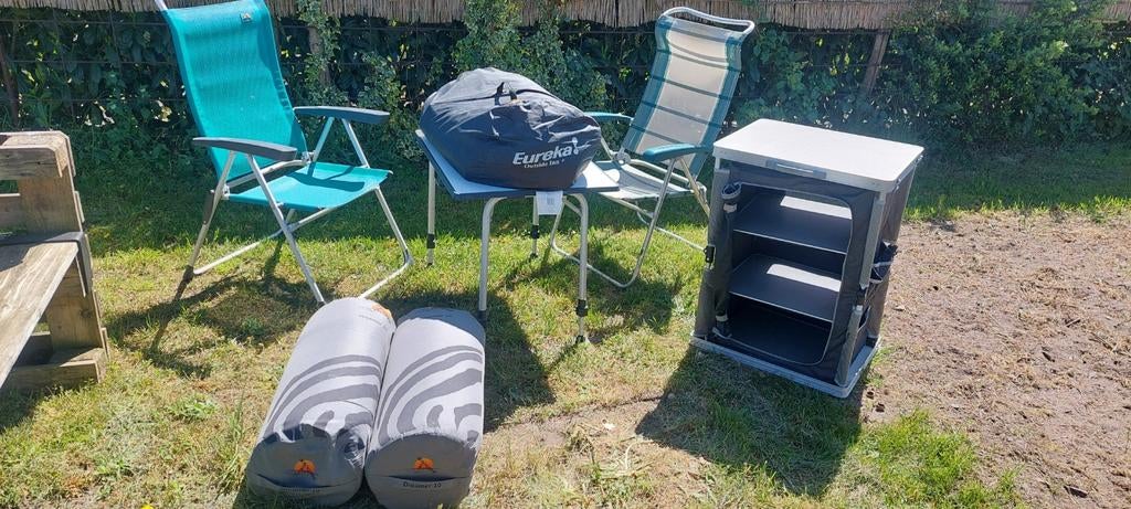 Compleet tent campeer set, Caravans en Kamperen, Tenten, Ophalen, Gebruikt