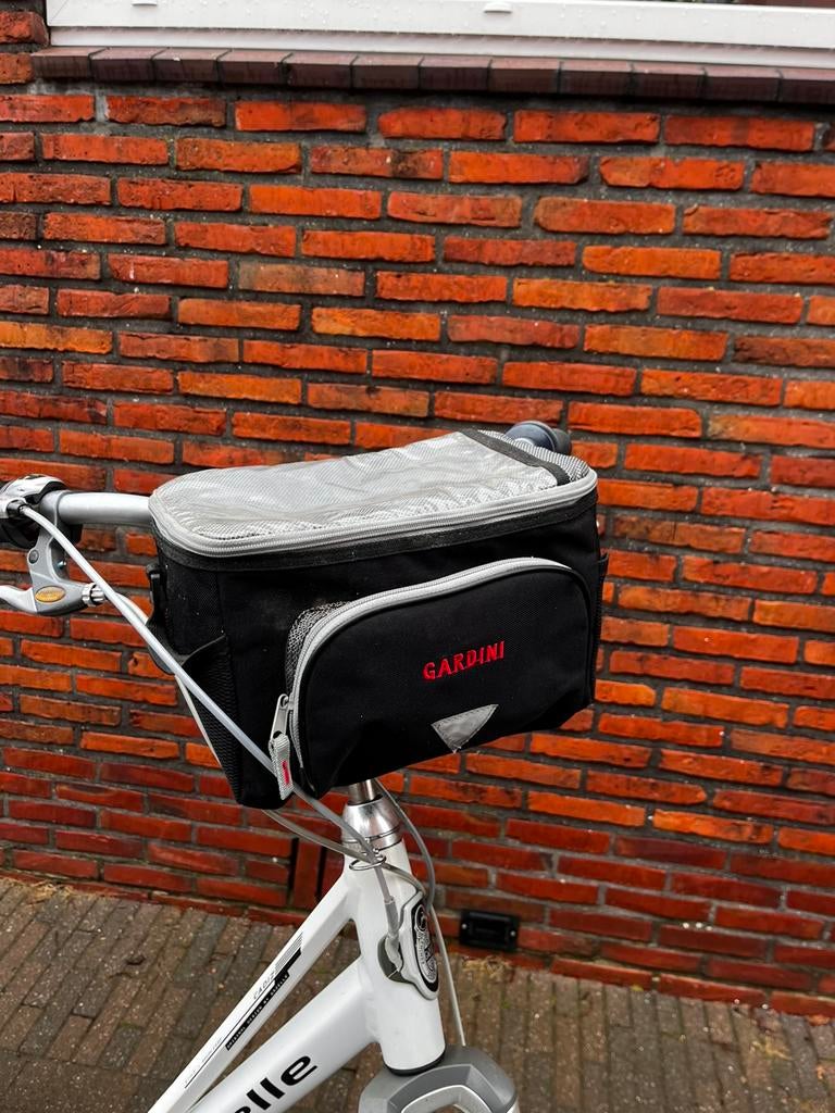 Gardini koeltas/ stuurtas, Fietsen en Brommers, Ophalen of Verzenden, Zo goed als nieuw