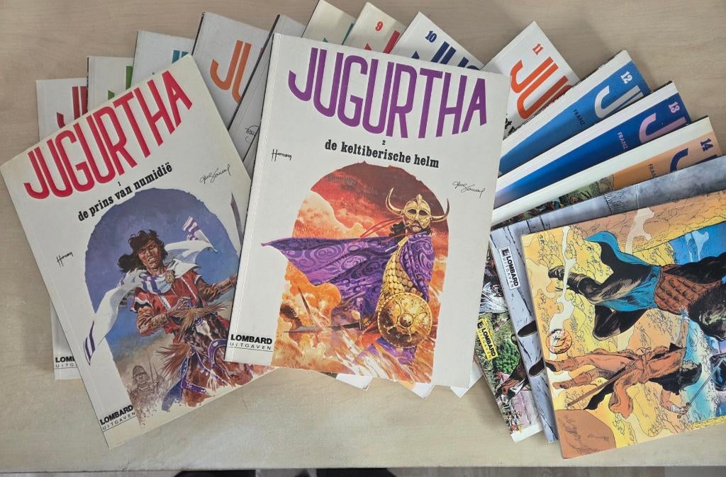 Jugurtha  verzameling reeks 1 t/m 16, Boeken, Stripboeken, Meerdere stripboeken, Ophalen of Verzenden, Zo goed als nieuw
