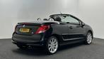 Peugeot 207 CC 1.6 VTi Roland Garros LEER ECC CRUISE LM., Auto's, Voorwielaandrijving, Euro 5, Gebruikt, Zwart