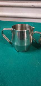 melkkan en suiker pot rvs, Ophalen of Verzenden, 'T Olde Gre-j, Info@toldegrej.nl, Endepoelstraat 20f Didam