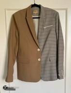Light Brown JoshV, Josh V Suus two tone blazer in M., Maat 38/40 (M), Bruin, Nieuw, Ophalen of Verzenden