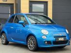 Fiat 500 1.2 500S Sport - DigiDash - Airco - Blauwe Gordels, Gebruikt, 4 cilinders, 840 kg, Leder en Stof