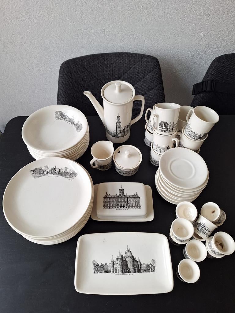 Villeroy & Boch servies (Amsterdam), Ophalen