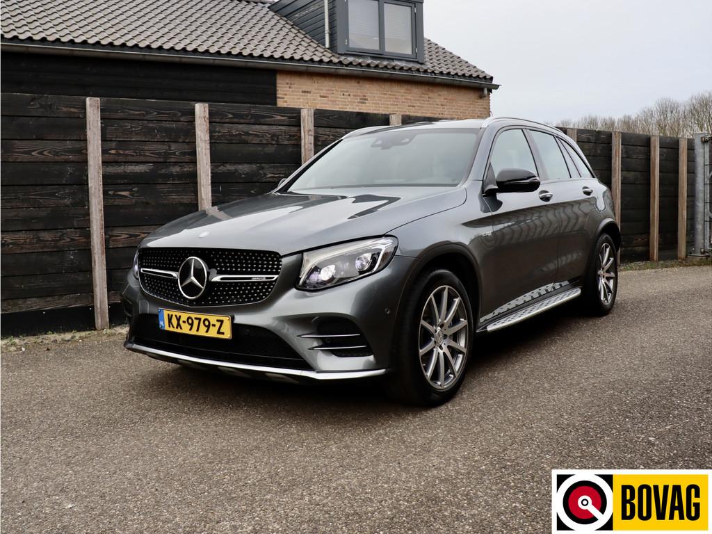 Mercedes-Benz GLC AMG 43 4MATIC NL-auto, 1e eigenaar dealer, Auto's, Mercedes-Benz, Automaat, Gebruikt, 368 pk, Verwarming stoelen achter
