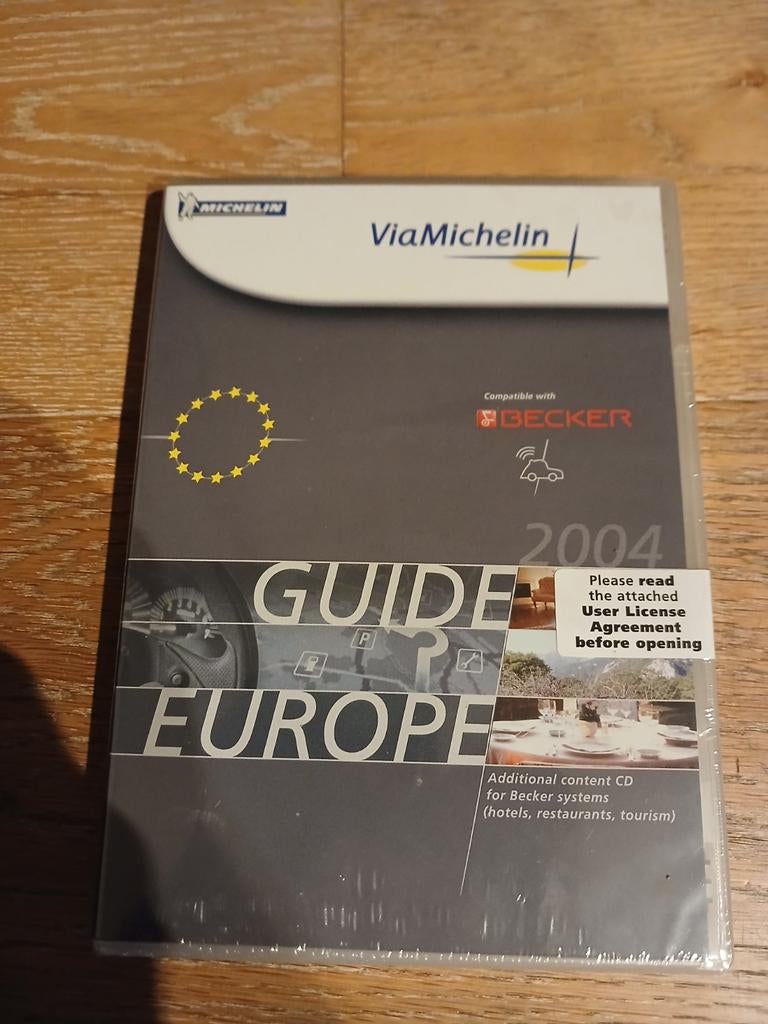 ViaMichelin Guide Europe 2004 voor Becker navigatie, Ophalen of Verzenden, Nieuw