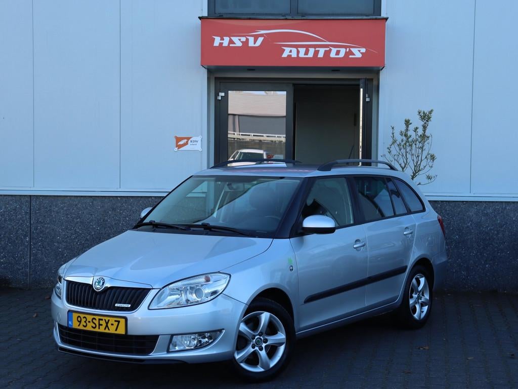 Skoda Fabia Combi 1.2 TDI Greenline airco LEER cruise, Auto's, Skoda, Voorwielaandrijving, Euro 5, 450 kg, Start-stop-systeem
