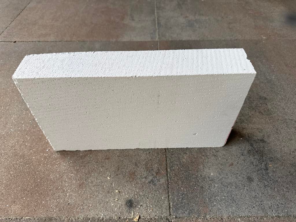 Cellenbetonblok - Lichtgewicht en Isolerend, Doe-het-zelf en Verbouw, Metselstenen, Ophalen, Gebruikt, Beton