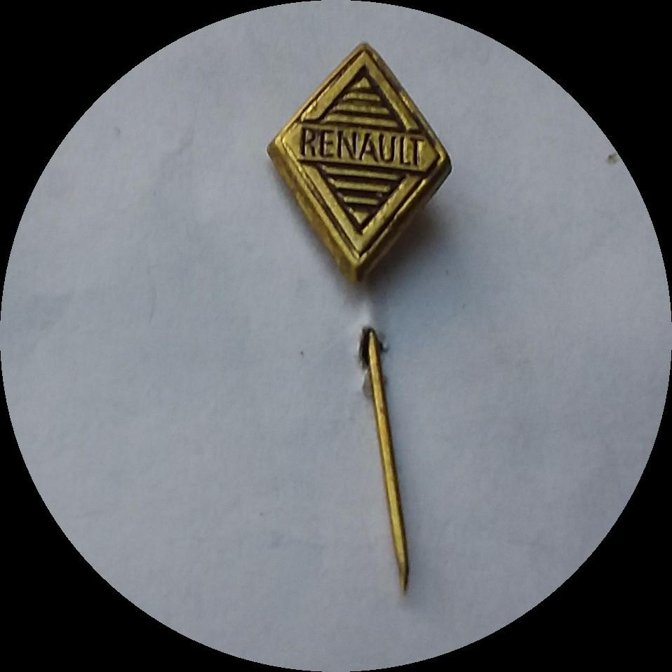 RENAULT speldje, koper, Verzenden, Zo goed als nieuw, Transport, Speldje of Pin