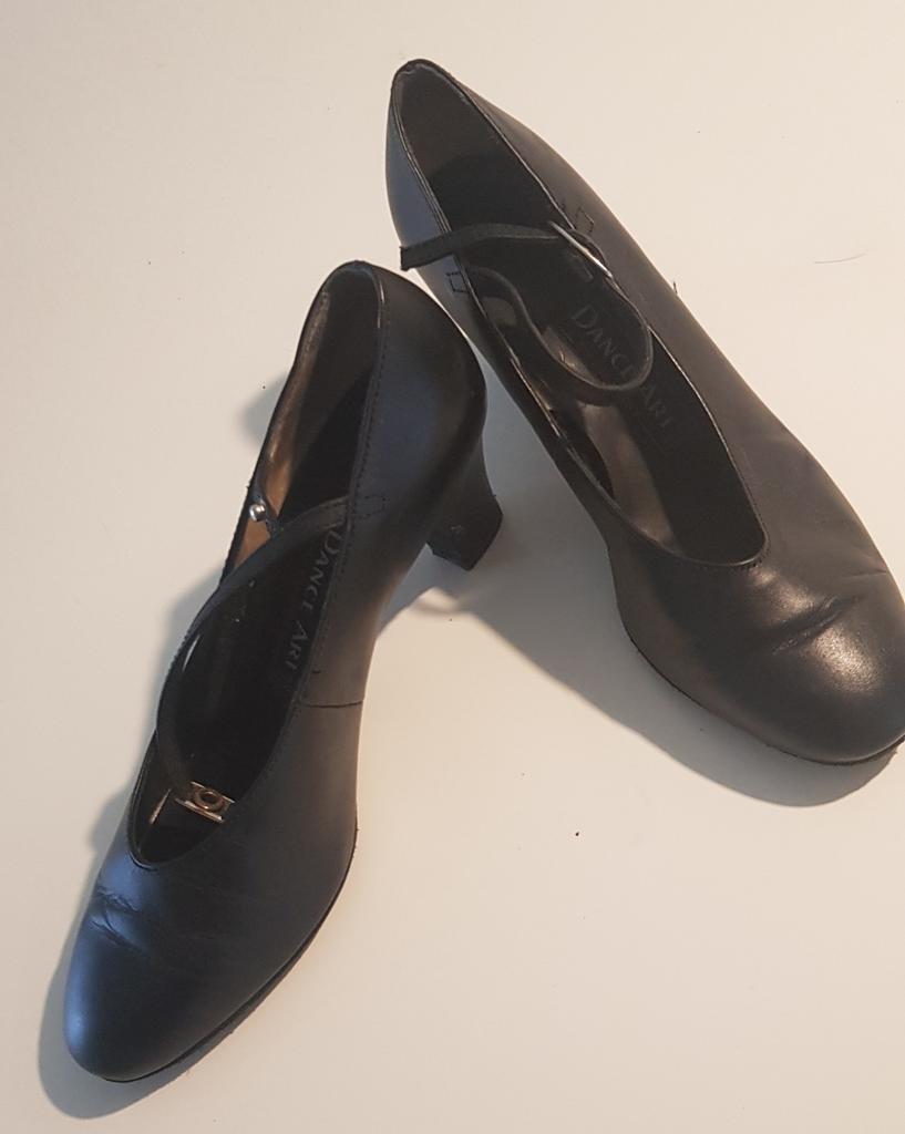 Ballroom dansschoen mt 6 zwart, Ophalen of Verzenden, Zo goed als nieuw, Schoenen