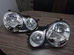 Koplamp VW Polo 9N3 bj 2008 complete set links en rechts ZGA, Gebruikt, -, Volkswagen, -