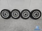Originele Fiat 500 4x98 velgen 185/55R15 zomerbanden Goodyea, Auto-onderdelen, Banden en Velgen, Gebruikt, 15 inch, -, -