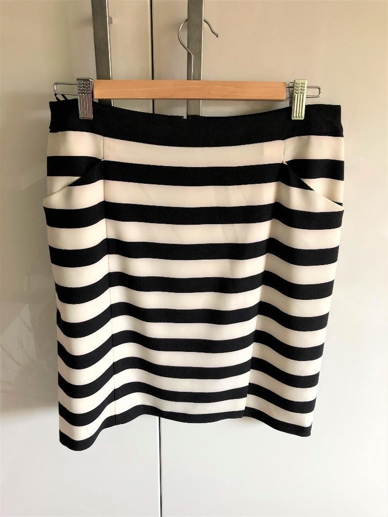 Rokken, Kleding | Dames, Rokken, Ophalen of Verzenden, Zo goed als nieuw, Zwart, Onder de knie