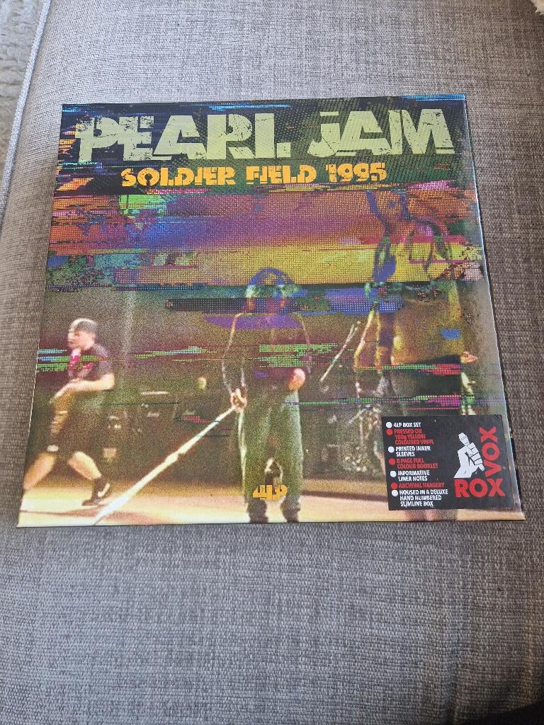 Pearl Jam - Live at Soldier Field 1995 - Vinyl box, Ophalen of Verzenden, Zo goed als nieuw, 12 inch, Alternative