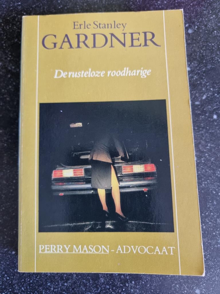 Erle Stanley Gardner - De rusteloze roodharige (Perry Mason), Ophalen of Verzenden, Gelezen, Erle Stanley Gardner