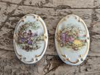 2 miniatuurplaatjes Limoges porselein, Ophalen of Verzenden