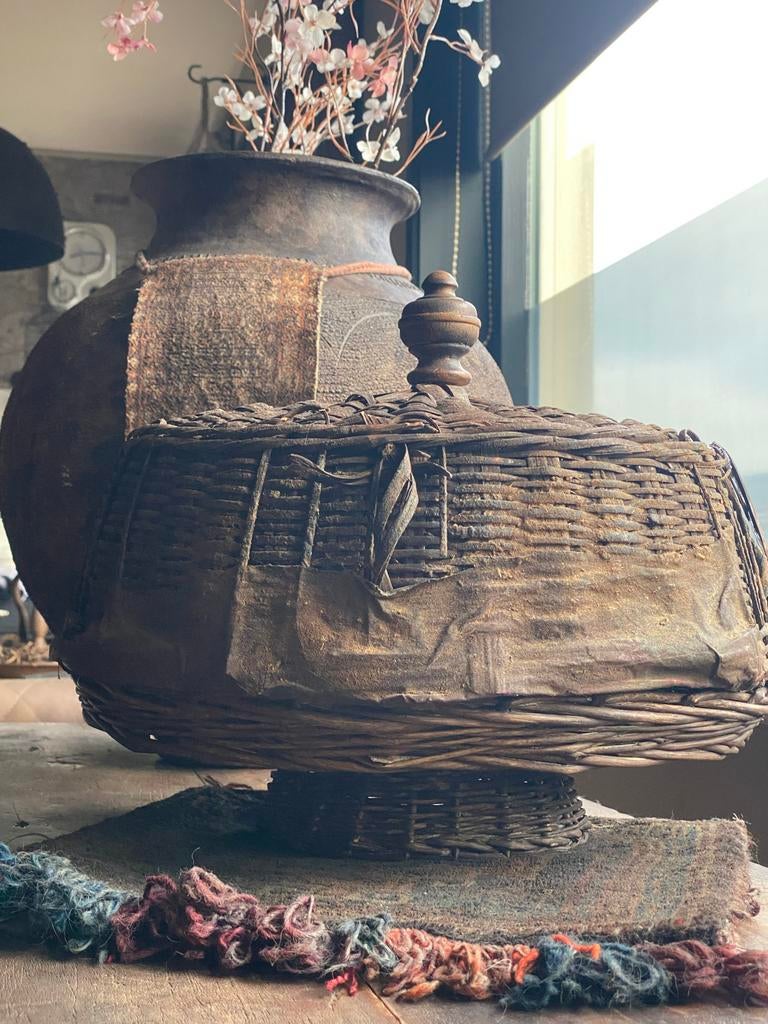 Authentieke rieten cloche - Leem cloche, Ophalen