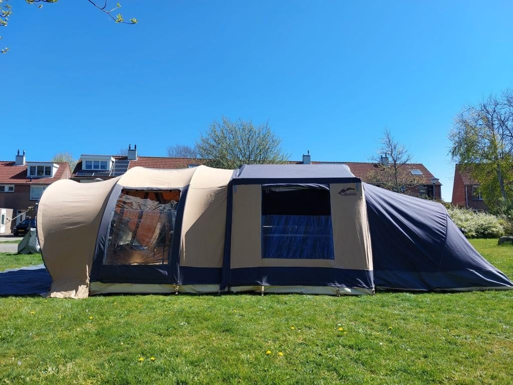 Cabanon Malawi 2.0 EPS - COMPLEET & INSTAPKLAAR!, Caravans en Kamperen, Ophalen, Beige, Cabanon, Aanwezig