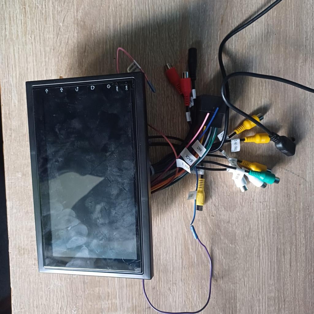 7 inch Carplay / Android Auto universeel scherm. 2 din, Auto diversen, Autoradio's, Verzenden, Nieuw