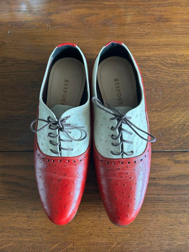 Unieke HG Becker Schoenen - Maat 41, Overige typen, Ophalen of Verzenden, Zo goed als nieuw, Rood