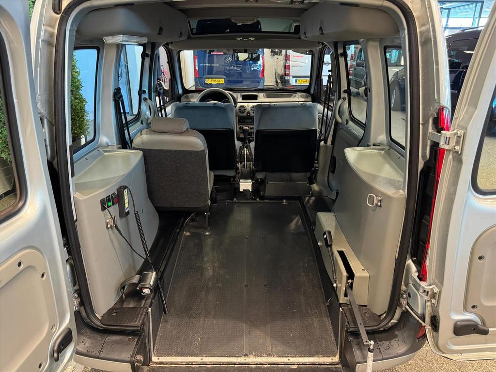 Renault Kangoo Rolstoelauto Automaat (airco) 3+1, Auto's, Automaat, Stof, Gebruikt, 49 €/maand