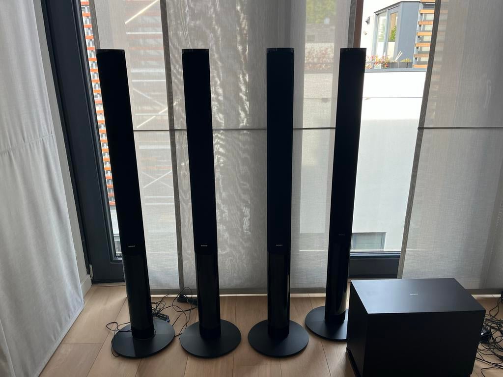 Sony Home Theatre BDV-E980W, Audio, Tv en Foto, Home Cinema-sets, Gebruikt, Blu-ray-speler, 5.1-systeem, 70 watt of meer, Sony