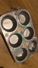 Bakplaat voor muffins quttin ross (6 porties), Ophalen of Verzenden, Zo goed als nieuw, Cupcakes, Bakvorm