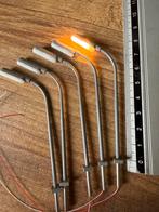 Lantaarnpalen | H0 spoor | 5stk | 8,5cm LED, Hobby en Vrije tijd, Modeltreinen | H0, Overige merken, Gelijkstroom, Verzenden, Overige typen