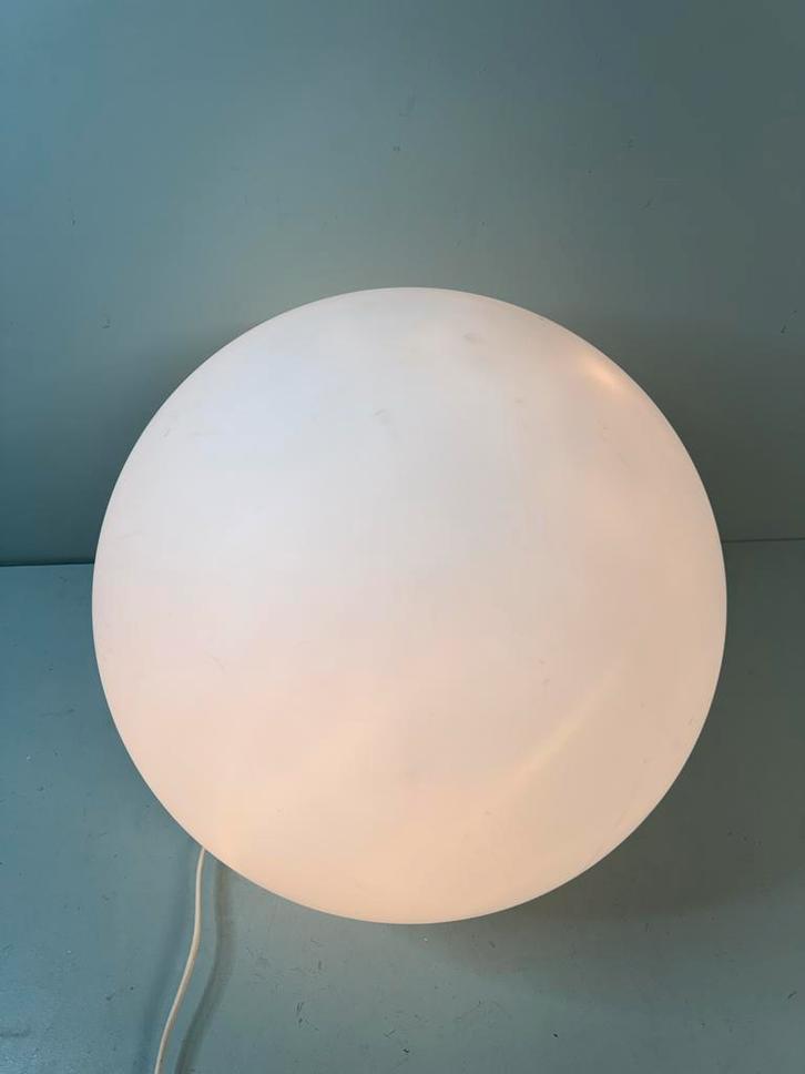 Vintage Ilu design plastic bol lamp rond, Huis en Inrichting, Lampen | Overige, Gebruikt, Ophalen of Verzenden