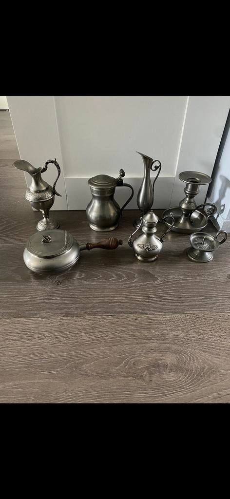 Verschillende tin accessoires, Ophalen of Verzenden