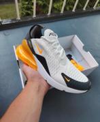 Nike Air Max 270 Wit Oranje - Maat 40, Wit, Nieuw, Ophalen of Verzenden, Sneakers of Gympen