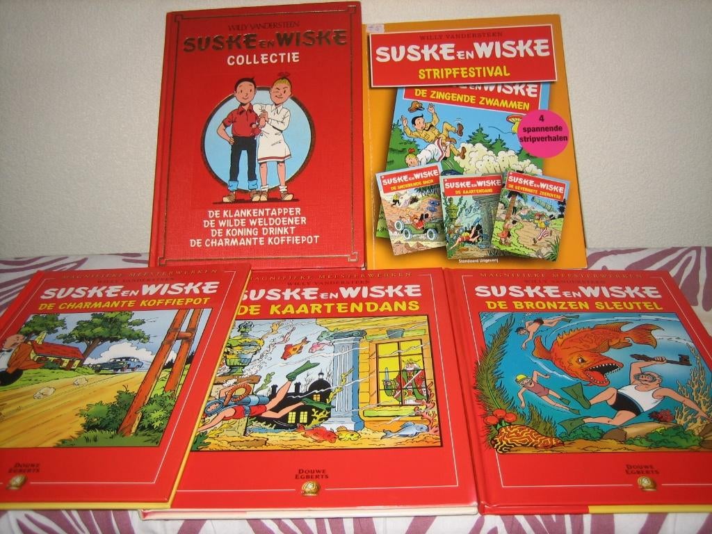 Boeken SUSKE en WISKE, Boeken, Stripboeken, Meerdere stripboeken, Ophalen of Verzenden, Nieuw, Willy Vandersteen