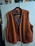 leeren suède gilet ZGAN camel 3 XL, Kleding | Heren, Bodywarmers, Ophalen, Bruin, Zo goed als nieuw, CAMEL