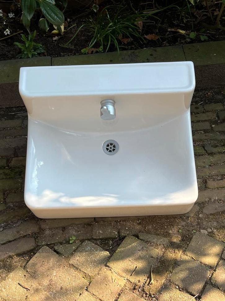 IKEA Wastafel met Kraan - gebruikt, Doe-het-zelf en Verbouw, Sanitair, Gebruikt, Wastafel, Chroom, Ophalen