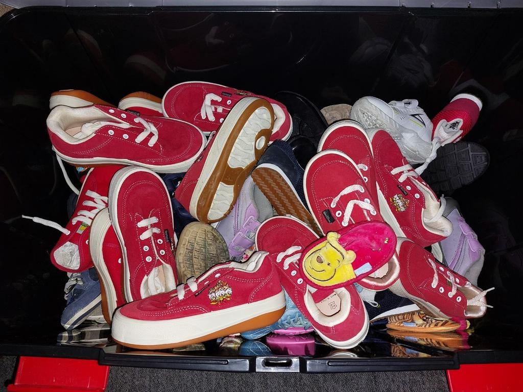 Partij kinderschoenen o.a. Donald duck, Ophalen of Verzenden, Nieuw, Jongen of Meisje, Schoenen