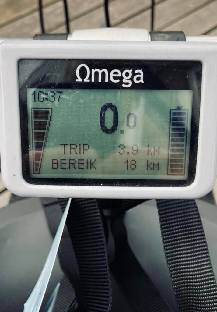 Fietscomputer Rih Omega, Fietsen en Brommers, Fietsaccessoires | Fietscomputers, Ophalen of Verzenden, Zo goed als nieuw