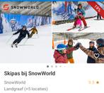 Voucher 4 uur skien of snowboarden bij snowworld, Ophalen of Verzenden, Zo goed als nieuw, Overige typen, Overige merken