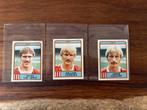 3 Panini Voetbal 84 kaarten PSV, Ophalen of Verzenden, Nieuw, Stickers en Plaatjes