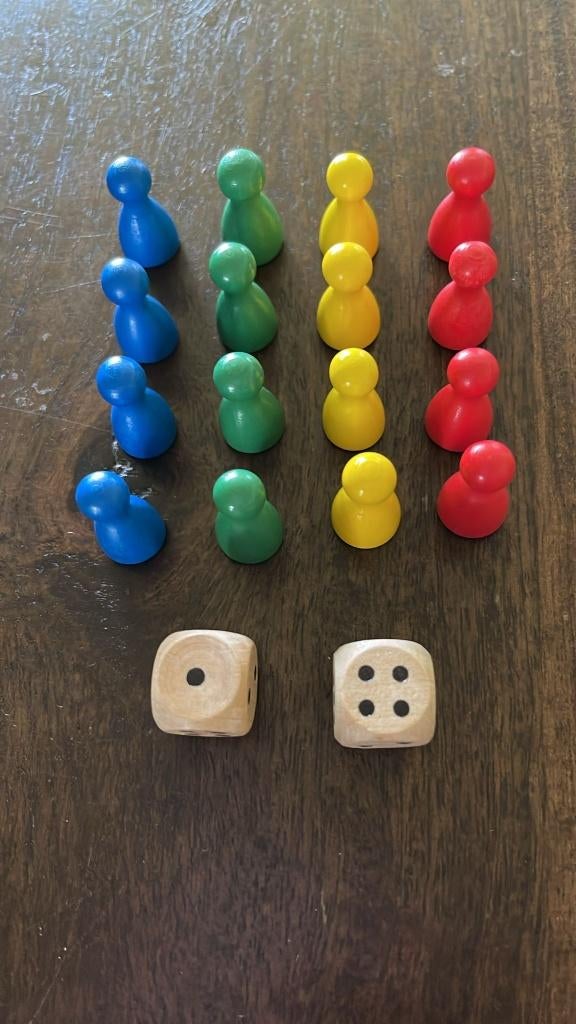 Speelpionnen, Drie of vier spelers, Ophalen of Verzenden, Nieuw