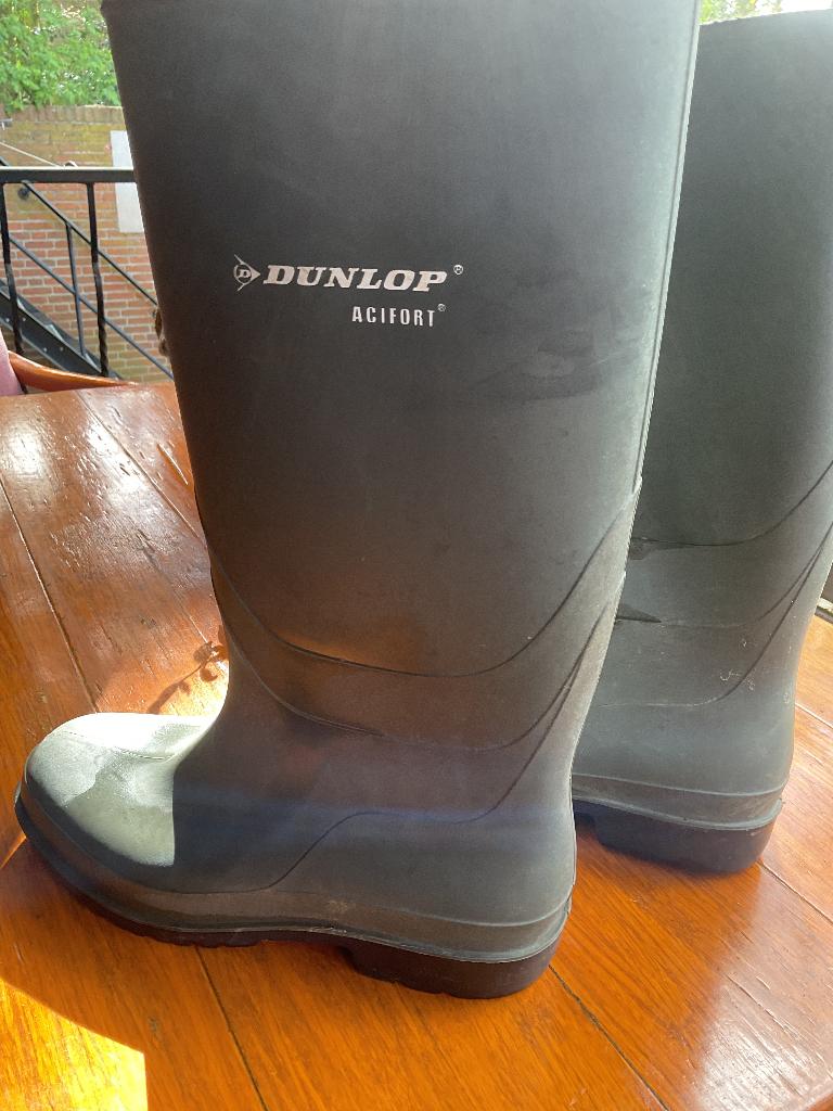 Kaplaarzen, Ophalen of Verzenden, Regenlaarzen, Dunlop, Gedragen