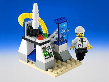Lego Town Space Port Set 6452 - Mini Rocket Launcher, Verzenden, Gebruikt, Complete set, Lego