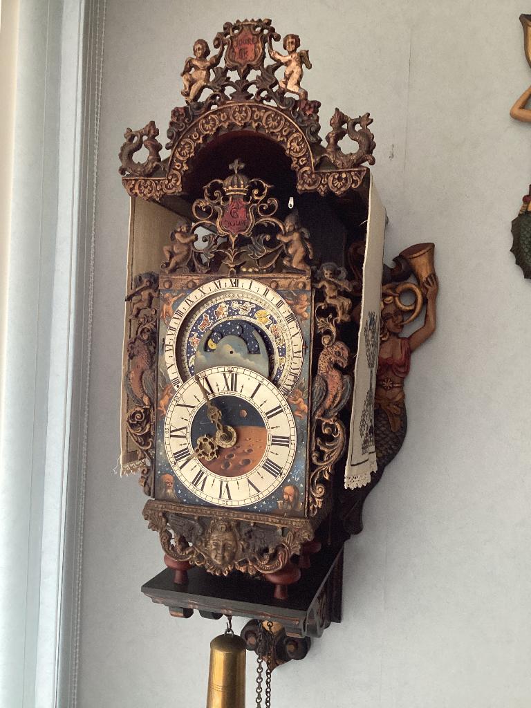 Stoelklok, Antiek en Kunst, Ophalen of Verzenden