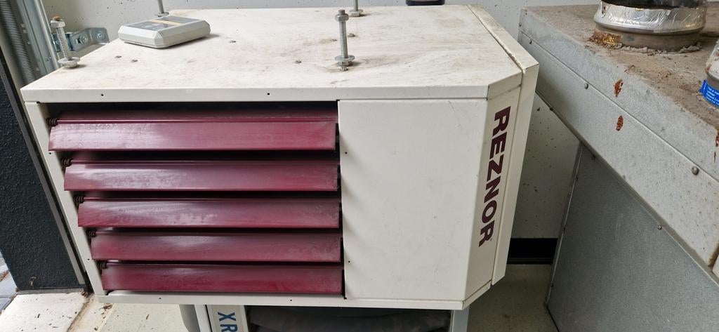 Werkplaats kachel merk Reznor gas kachel goed werkend, Ophalen of Verzenden, Gebruikt