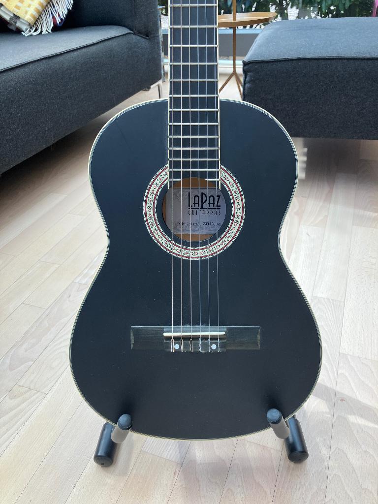La Paz gitaar C30BK - 3/4, Ophalen, Zo goed als nieuw, Klassieke of Spaanse gitaar