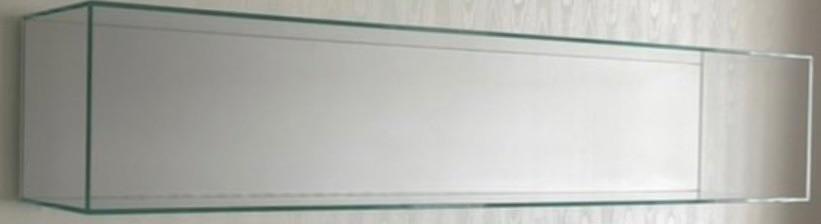 2 glazen wandmeubels van Porro, Ophalen, Gebruikt, 150 tot 200 cm, Glas