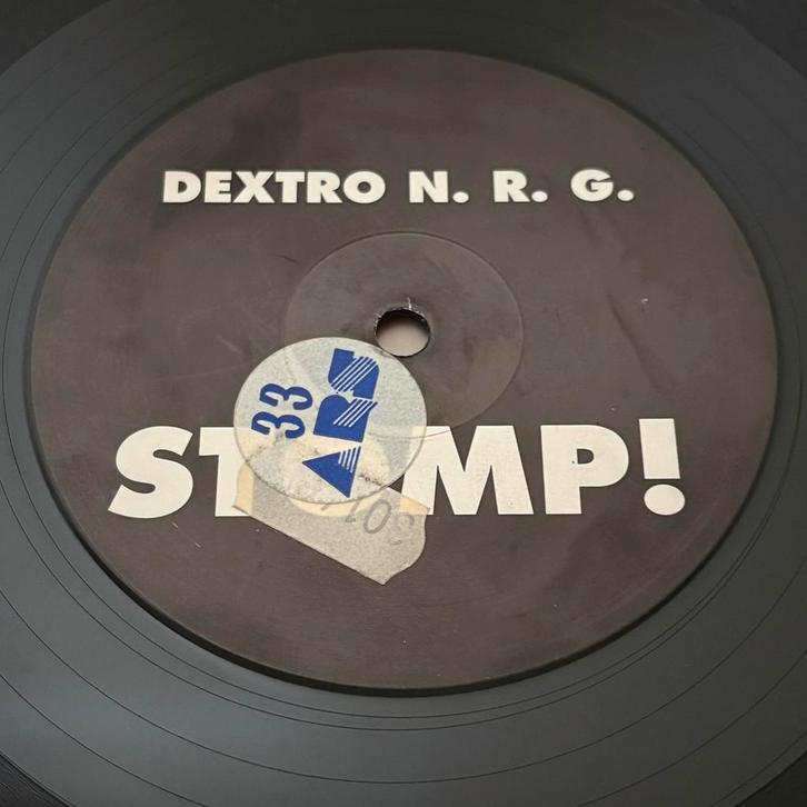 Dextro N.R.G. - Stomp!, Cd's en Dvd's, Vinyl | Dance en House, Gebruikt, 12 inch, Ophalen of Verzenden
