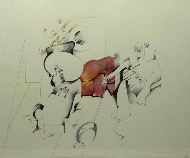 Pierre van Soest (1930-2001), Antiek en Kunst, Kunst | Schilderijen | Modern, Ophalen of Verzenden