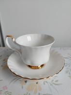 Royal Albert Kop en schotel "Val D'or", Ophalen of Verzenden, Zo goed als nieuw, Porselein, Kop en/of schotel
