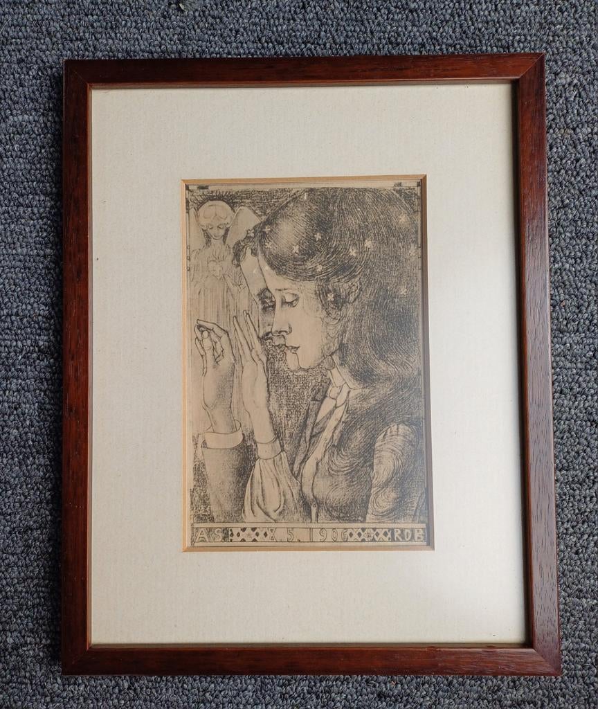 Jan Toorop : Huwelijk van Remy de Block & Anna Smulders 1906, Ophalen